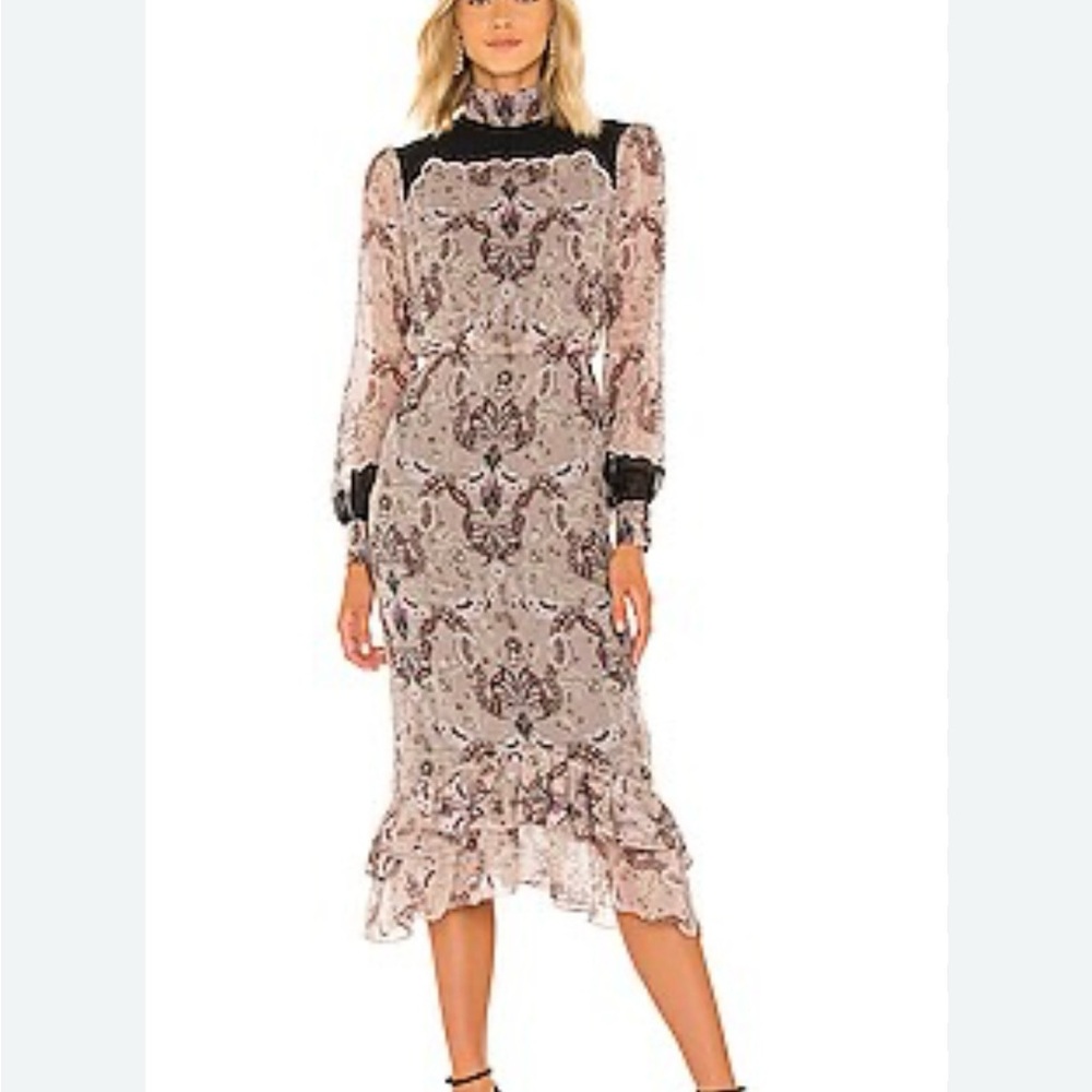 Saloni dress worn twice in perfect condition